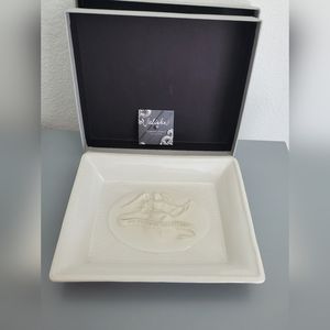 Juliska One Wings Of Gratitude Ceramic Tray.